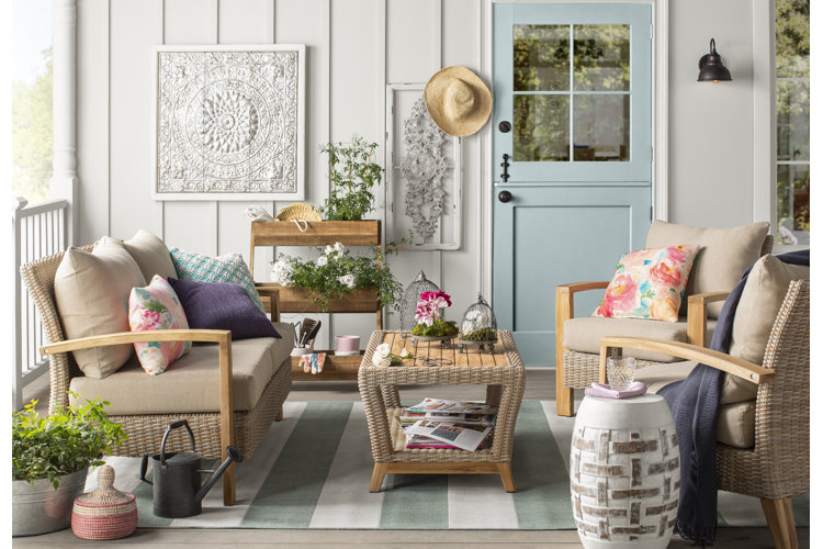 Small table and discount chairs for sunroom